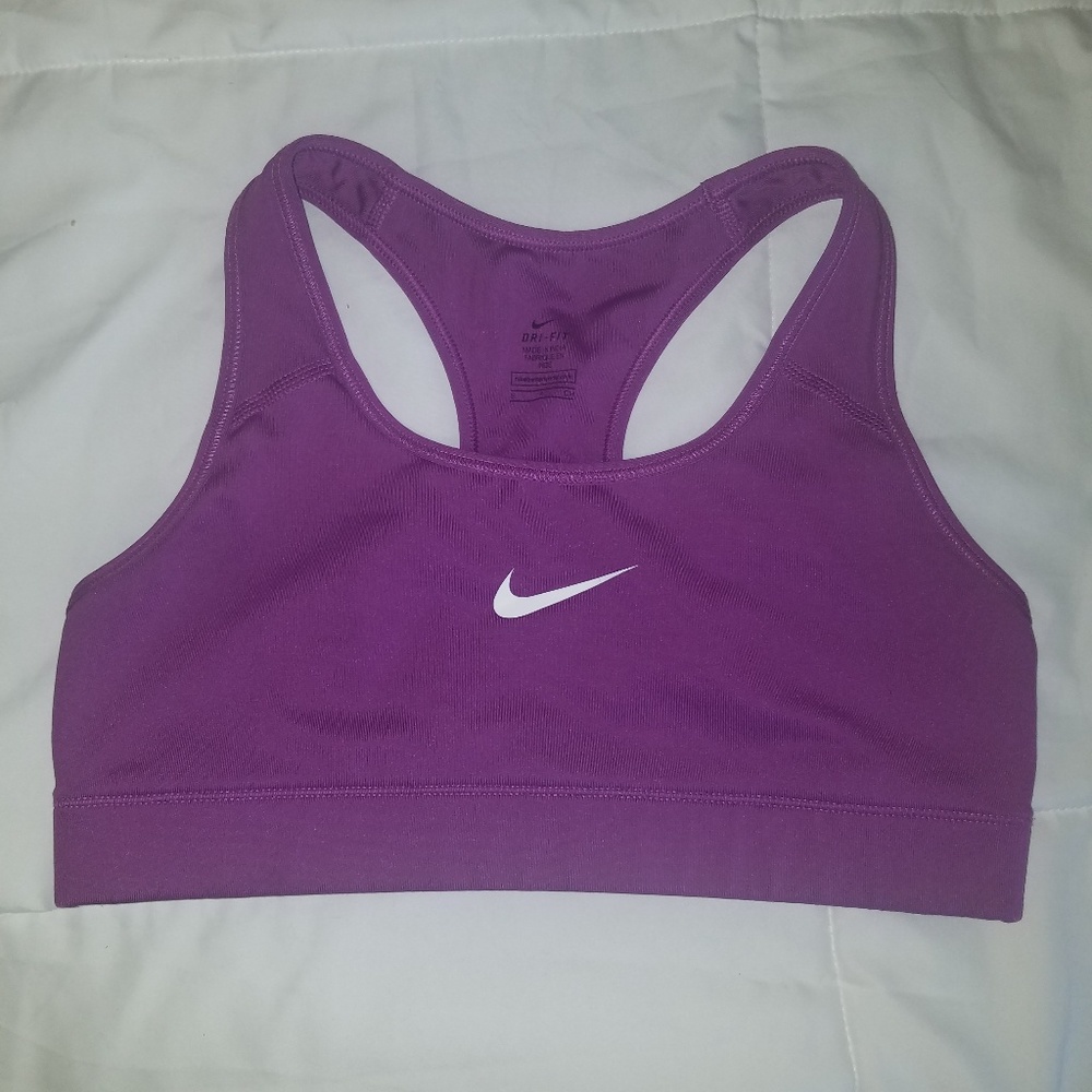 NIKE PRO purple sporta bra